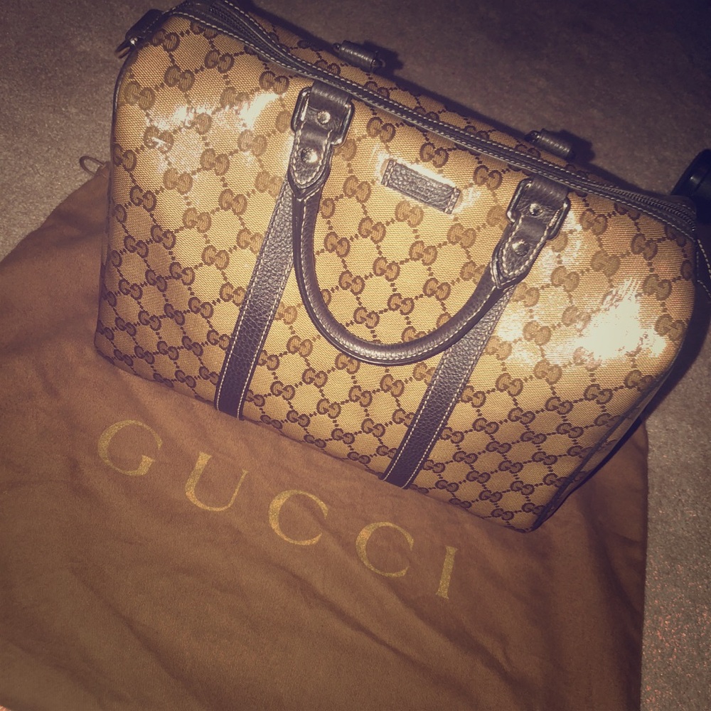 Gucci Crystal Joy Boston Bag